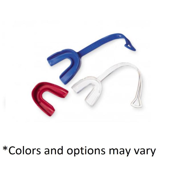 Strapped Mouth Guard Navy Senior 100/Ca